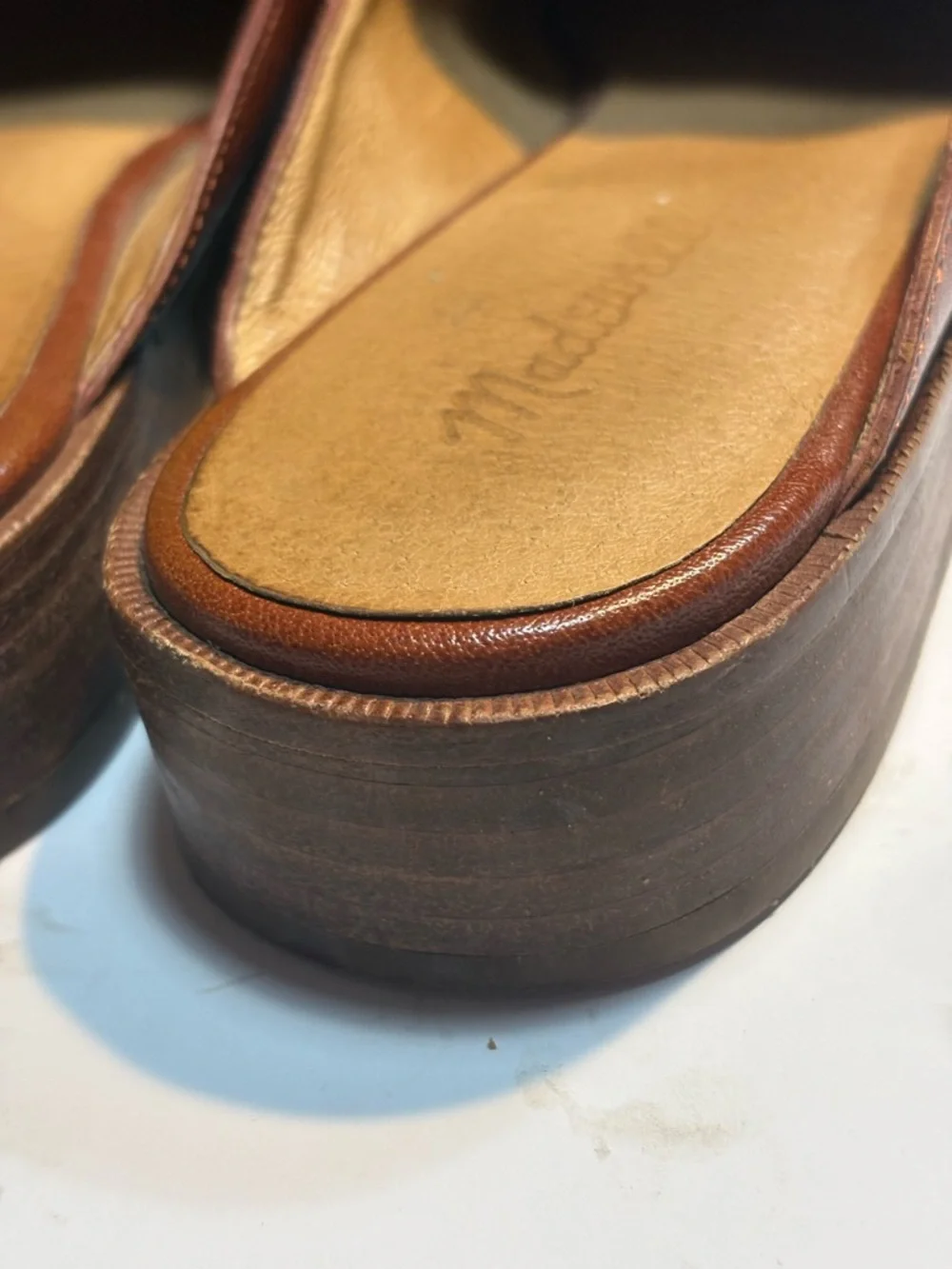 The Frances Loafer Mules in leather from Madewell 8.5 - Picture 11 of 13
